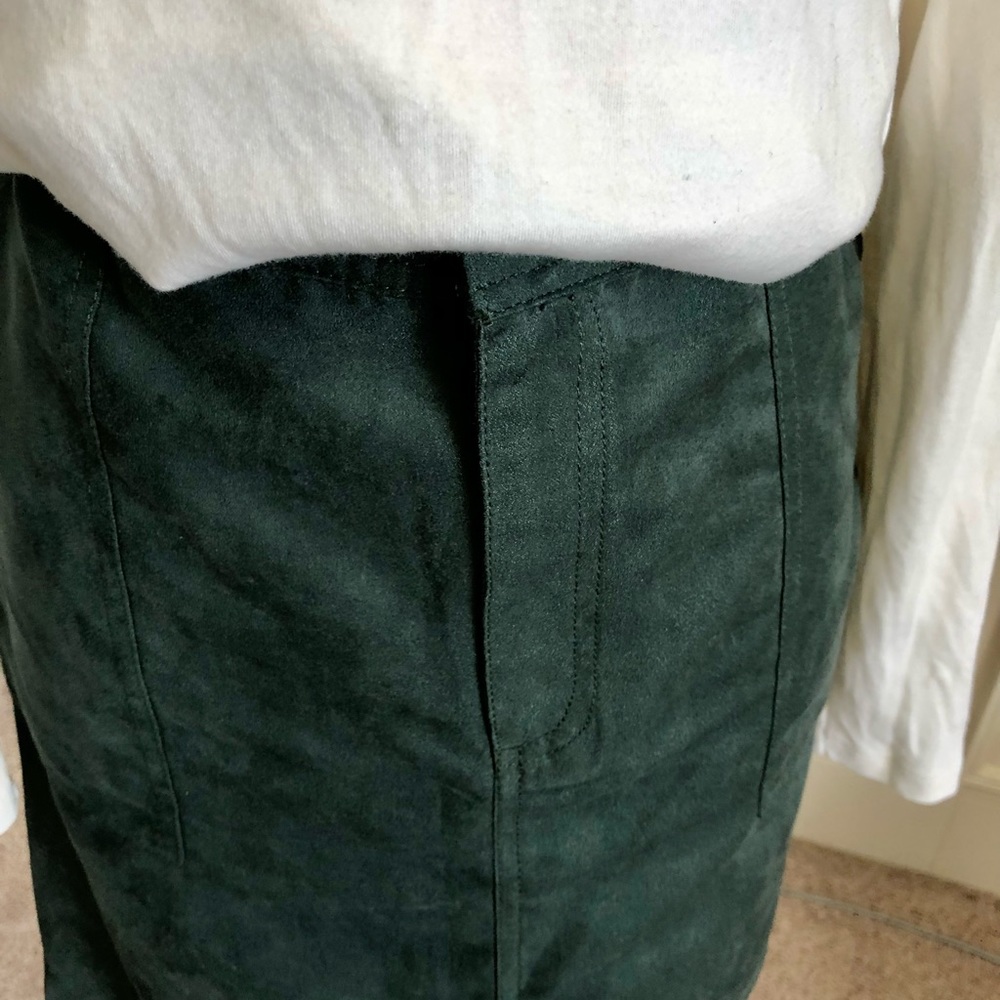 Banana Republic Faux Suede Skirt